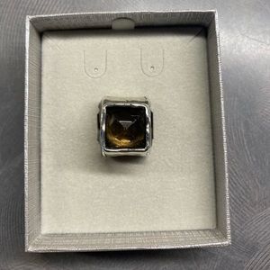 Silpada Sterling Silver Amber Ring